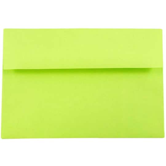 JAM Paper A8 Colored Invitation Envelopes, 50ct.